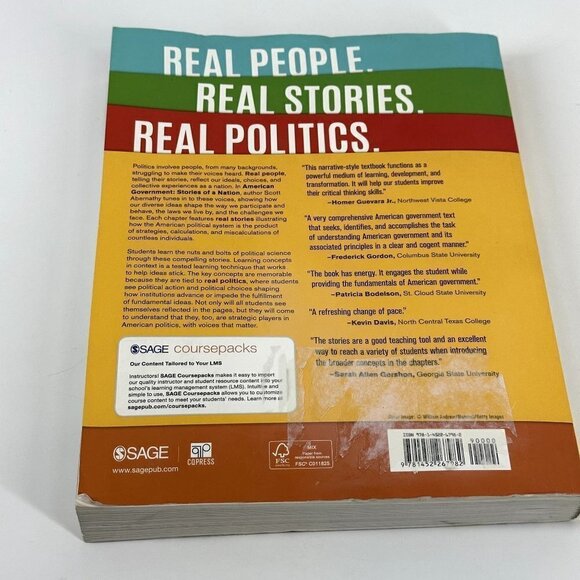 American Government: Stories of a Nation, Essentials Edition Scott F. Abernathy - Picture 4 of 6